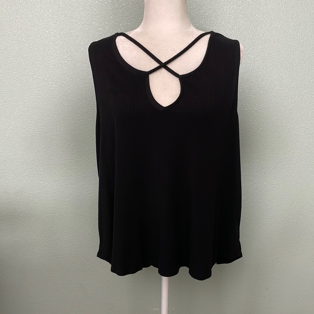 ❌sold❌Ribbed Knit plus Tank top